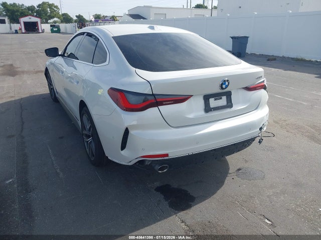 Aukcja sprzedaży 2025 Bmw 430i Gran Coupe, vin: WBA23FB06SFU07298, numer aukcji: 45641398