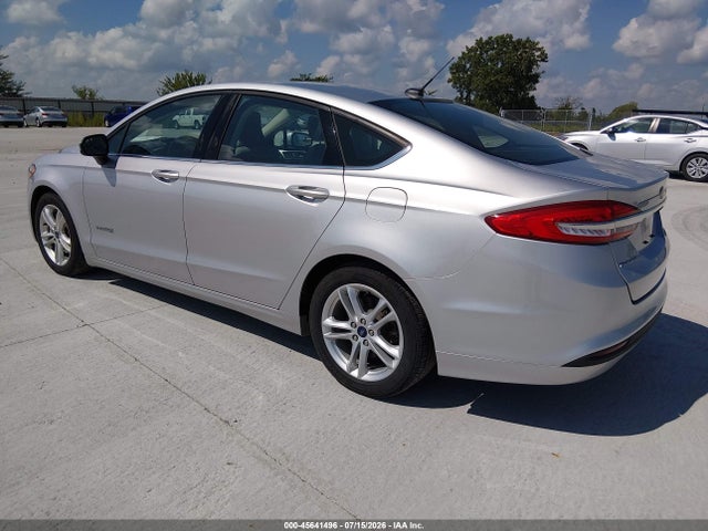3FA6P0UU1JR273751 Ford Fusion Hybrid S