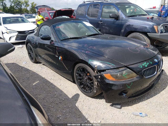 2003 Bmw Z4 2.5i მანქანა იყიდება აუქციონზე, vin: 4USBT33483LS42208, აუქციონის ნომერი: 45641509