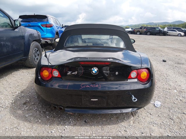 2003 Bmw Z4 2.5i მანქანა იყიდება აუქციონზე, vin: 4USBT33483LS42208, აუქციონის ნომერი: 45641509