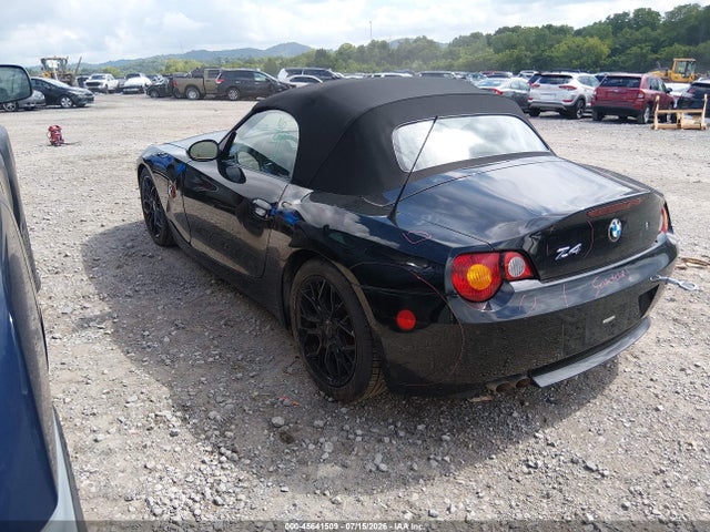 2003 Bmw Z4 2.5i მანქანა იყიდება აუქციონზე, vin: 4USBT33483LS42208, აუქციონის ნომერი: 45641509