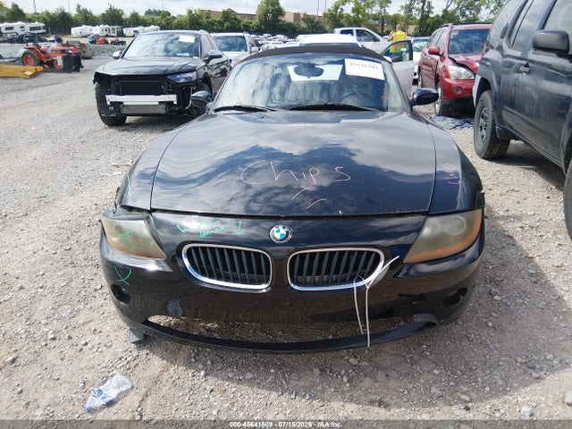 2003 Bmw Z4 2.5i მანქანა იყიდება აუქციონზე, vin: 4USBT33483LS42208, აუქციონის ნომერი: 45641509