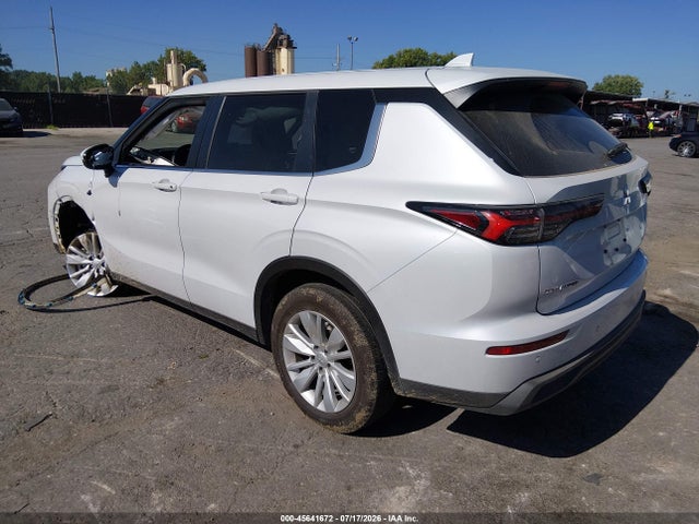 Aukcja sprzedaży 2026 Mitsubishi Outlander Es 2.5 2wd, vin: JA4J3UAB5TZ014599, numer aukcji: 45641672