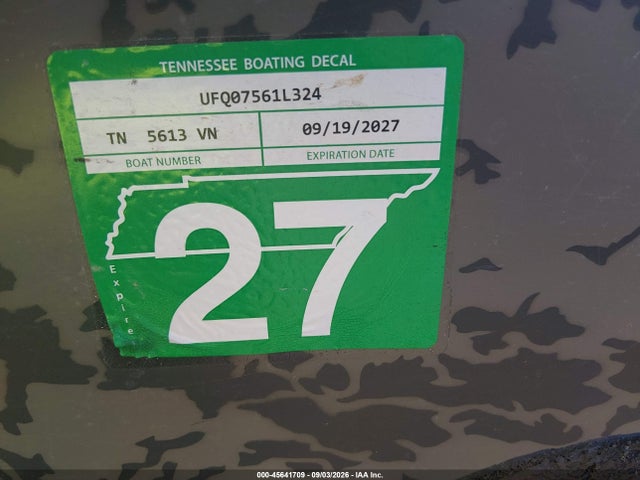 Aukcja sprzedaży 2024 Gator Other, vin: UFQ07561L324, numer aukcji: 45641709