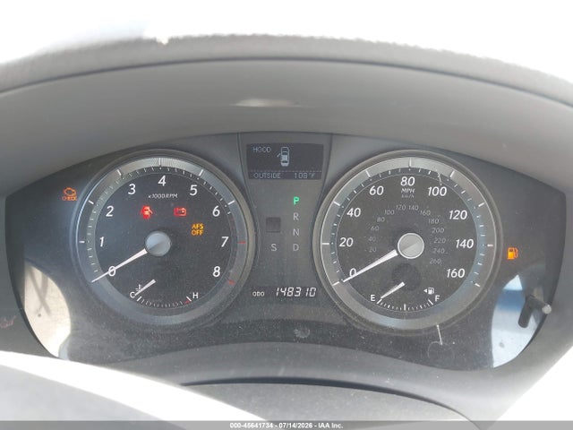 45641734 :رقم المزاد ، JTHBJ46G882182000 vin ، 2008 Lexus Es 350 مزاد بيع
