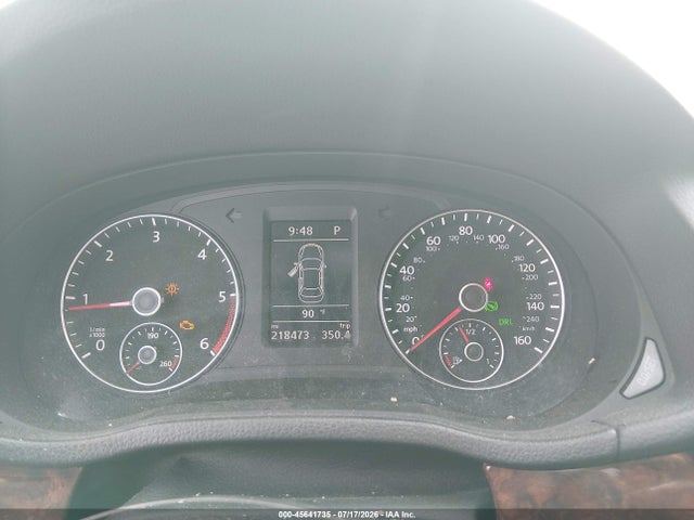 45641735 :رقم المزاد ، 1VWCN7A37DC126969 vin ، 2013 Volkswagen Passat 2.0l Tdi Sel Premium مزاد بيع