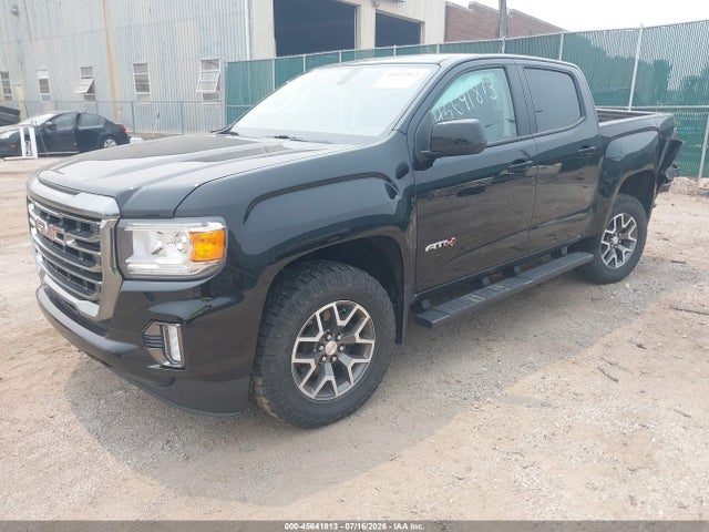 45641813 :رقم المزاد ، 1GTG6FEN5M1123734 vin ، 2021 Gmc Canyon 4wd  Short Box At4 - Cloth مزاد بيع