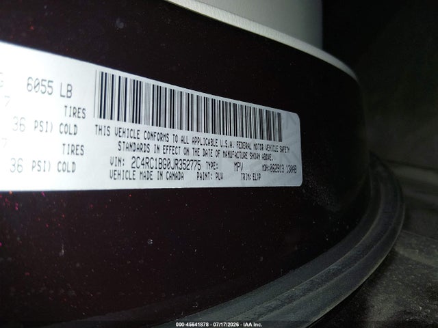 Chrysler Pacifica Touring L 2018 2C4RC1BG0JR352775 Image 9