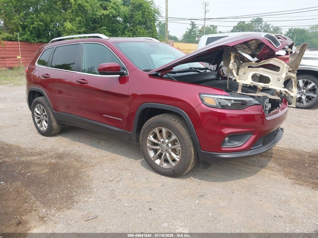 45641940 :رقم المزاد ، 1C4PJMMX2MD237842 vin ، 2021 Jeep Cherokee Latitude Lux 4x4 مزاد بيع