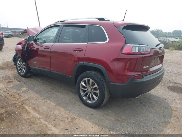 45641940 :رقم المزاد ، 1C4PJMMX2MD237842 vin ، 2021 Jeep Cherokee Latitude Lux 4x4 مزاد بيع