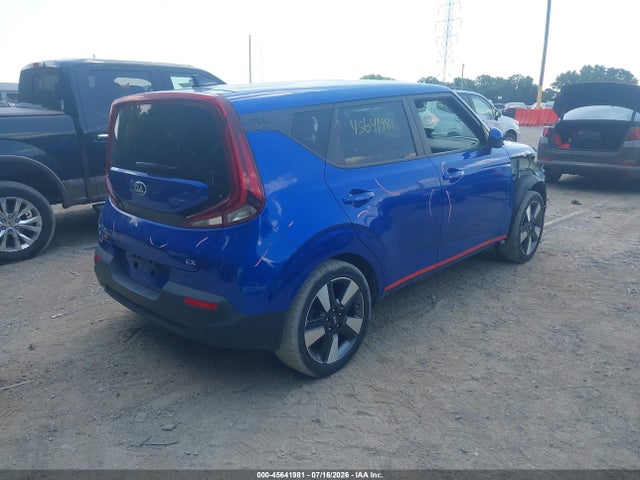 2020 Kia Soul Ex მანქანა იყიდება აუქციონზე, vin: KNDJ33AU9L7106702, აუქციონის ნომერი: 45641981
