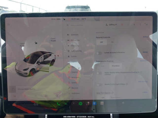 Продаж на аукціоні авто 2019 Tesla Model 3 Long Range/mid Range/standard Range/standard Range Plus, vin: 5YJ3E1EA1KF486618, номер лоту: 45641986