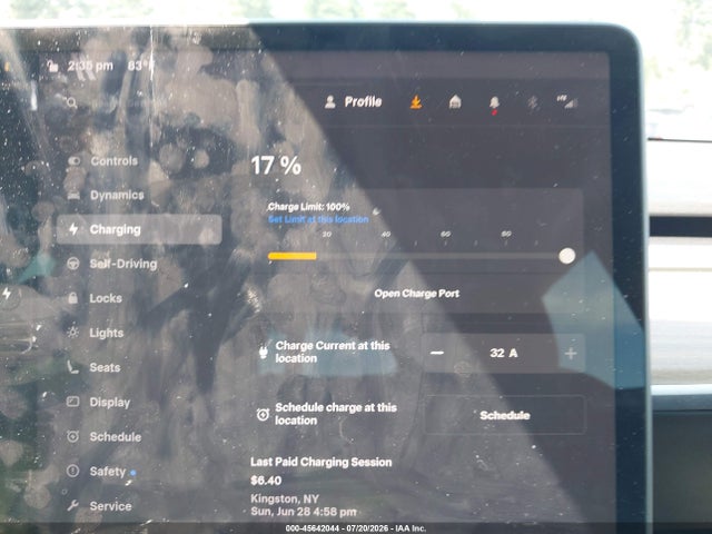 45642044 :رقم المزاد ، 5YJ3E1EA6NF287858 vin ، 2022 Tesla Model 3 Rear-wheel Drive مزاد بيع