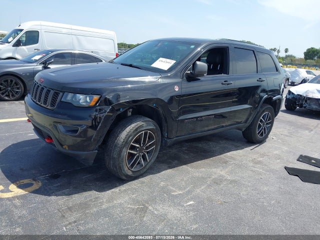 Auction sale of the 2021 Jeep Grand Cherokee Trailhawk 4x4, vin: 1C4RJFLGXMC670322, lot number: 45642093