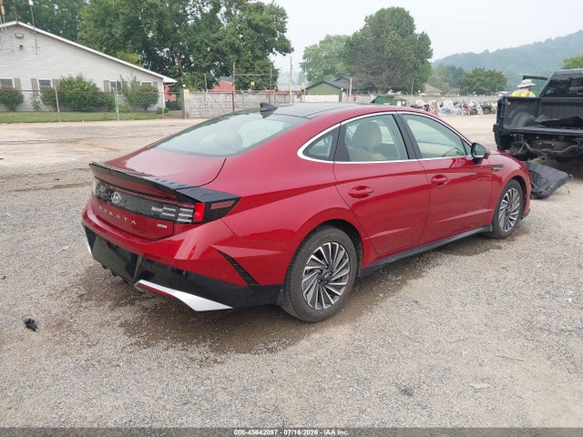 Auction sale of the 2025 Hyundai Sonata Hybrid Limited, vin: KMHL54JJ0SA126266, lot number: 45642097