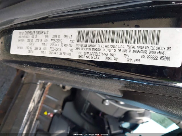 Продажа на аукционе авто 2013 Jeep Wrangler Sport, vin: 1C4AJWAG1DL514430, номер лота: 45642134