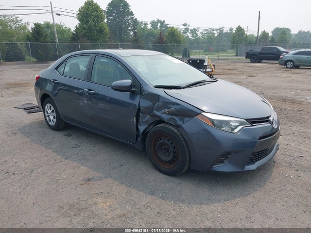 2015 Toyota Corolla Le Eco მანქანა იყიდება აუქციონზე, vin: 2T1BPRHE4FC268525, აუქციონის ნომერი: 45642181