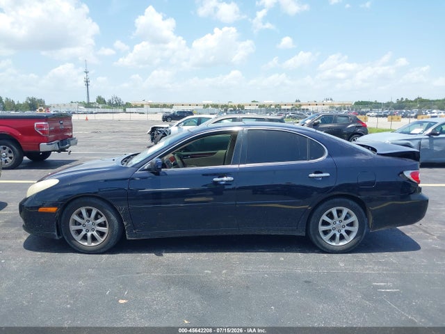 2003 Lexus Es 300 მანქანა იყიდება აუქციონზე, vin: JTHBF30G336009622, აუქციონის ნომერი: 45642208