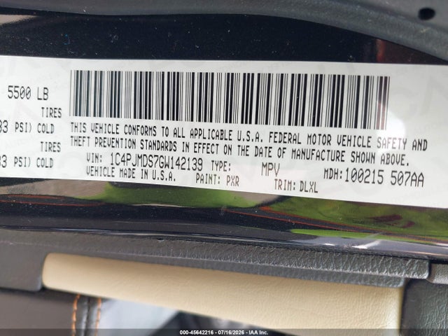 Jeep Cherokee Limited 2016 1C4PJMDS7GW142139 Image 9