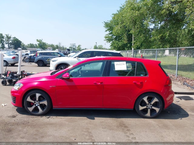 2016 Volkswagen Golf Gti S 4-door მანქანა იყიდება აუქციონზე, vin: 3VW4T7AU7GM027218, აუქციონის ნომერი: 45642230