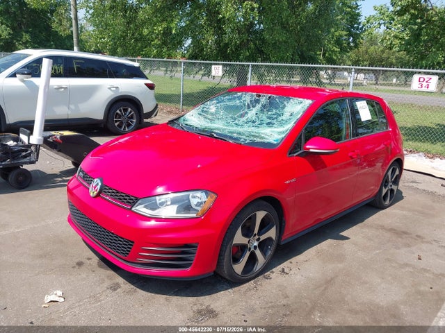 2016 Volkswagen Golf Gti S 4-door მანქანა იყიდება აუქციონზე, vin: 3VW4T7AU7GM027218, აუქციონის ნომერი: 45642230