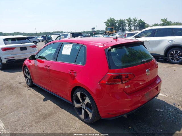 2016 Volkswagen Golf Gti S 4-door მანქანა იყიდება აუქციონზე, vin: 3VW4T7AU7GM027218, აუქციონის ნომერი: 45642230
