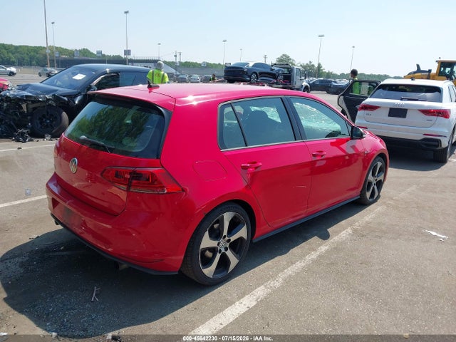 2016 Volkswagen Golf Gti S 4-door მანქანა იყიდება აუქციონზე, vin: 3VW4T7AU7GM027218, აუქციონის ნომერი: 45642230