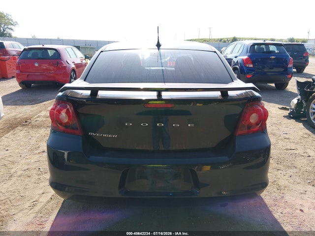 2013 Dodge Avenger Sxt მანქანა იყიდება აუქციონზე, vin: 1C3CDZCB0DN664296, აუქციონის ნომერი: 45642234