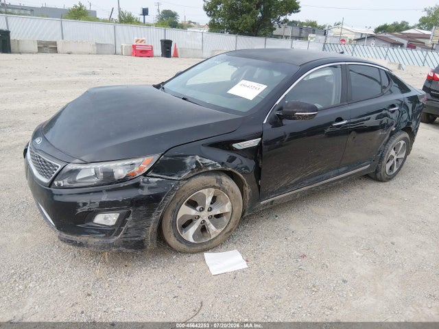 45642253 :رقم المزاد ، KNAGM4AD8F5086596 vin ، 2015 Kia Optima Hybrid مزاد بيع