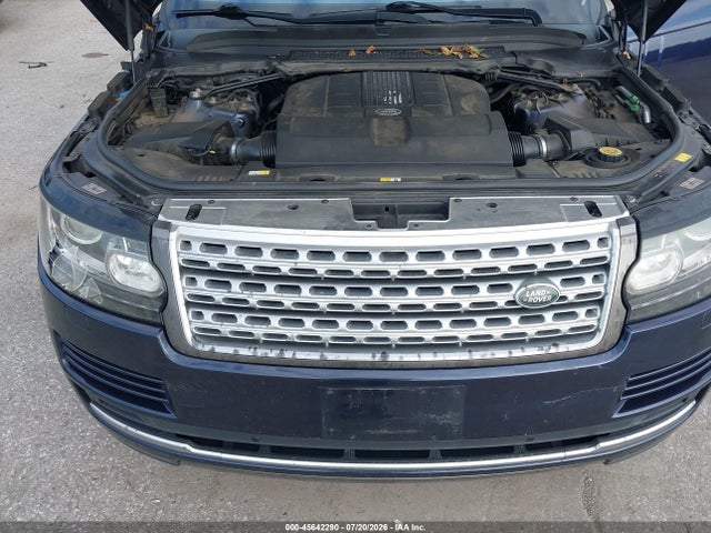 Продажа на аукционе авто 2016 Land Rover Range Rover 3.0l V6 Supercharged Hse, vin: SALGS2PF0GA293636, номер лота: 45642290