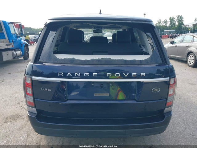 Продажа на аукционе авто 2016 Land Rover Range Rover 3.0l V6 Supercharged Hse, vin: SALGS2PF0GA293636, номер лота: 45642290