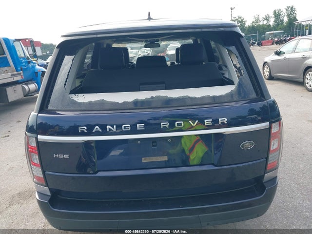 Продажа на аукционе авто 2016 Land Rover Range Rover 3.0l V6 Supercharged Hse, vin: SALGS2PF0GA293636, номер лота: 45642290