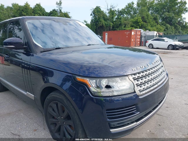 Продажа на аукционе авто 2016 Land Rover Range Rover 3.0l V6 Supercharged Hse, vin: SALGS2PF0GA293636, номер лота: 45642290