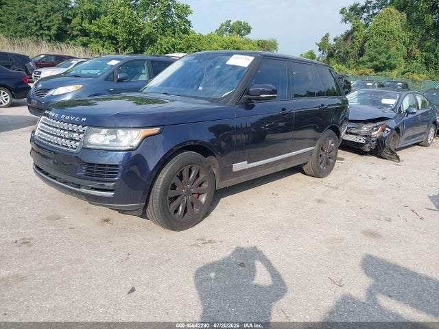 Продажа на аукционе авто 2016 Land Rover Range Rover 3.0l V6 Supercharged Hse, vin: SALGS2PF0GA293636, номер лота: 45642290
