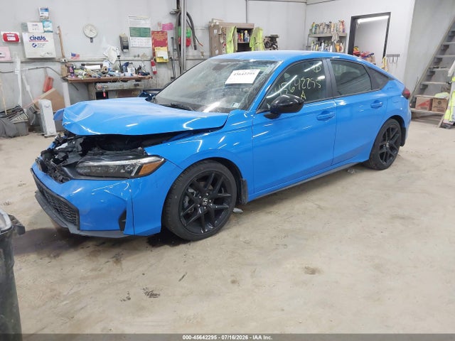 2025 Honda Civic Sedan Sport მანქანა იყიდება აუქციონზე, vin: 19XFL2H88SE021986, აუქციონის ნომერი: 45642295
