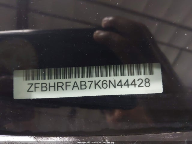 45642323 :رقم المزاد ، ZFBHRFAB7K6N44428 vin ، 2019 Ram Promaster City Tradesman مزاد بيع