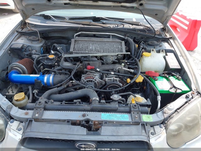 Продаж на аукціоні авто 2004 Subaru Impreza Wrx, vin: JF1GG29664H811277, номер лоту: 45642326