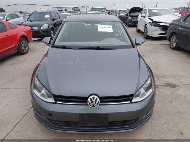 2016 Volkswagen Golf Tsi S 4-door მანქანა იყიდება აუქციონზე, vin: 3VW217AU3GM023907, აუქციონის ნომერი: 45642336
