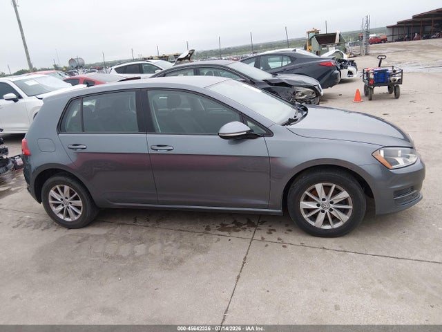 2016 Volkswagen Golf Tsi S 4-door მანქანა იყიდება აუქციონზე, vin: 3VW217AU3GM023907, აუქციონის ნომერი: 45642336