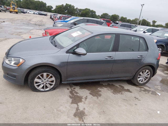 2016 Volkswagen Golf Tsi S 4-door მანქანა იყიდება აუქციონზე, vin: 3VW217AU3GM023907, აუქციონის ნომერი: 45642336
