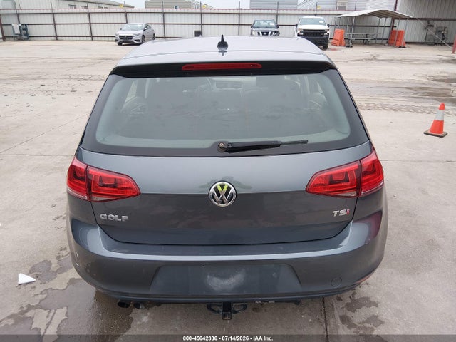 2016 Volkswagen Golf Tsi S 4-door მანქანა იყიდება აუქციონზე, vin: 3VW217AU3GM023907, აუქციონის ნომერი: 45642336