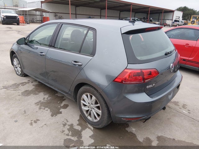 2016 Volkswagen Golf Tsi S 4-door მანქანა იყიდება აუქციონზე, vin: 3VW217AU3GM023907, აუქციონის ნომერი: 45642336