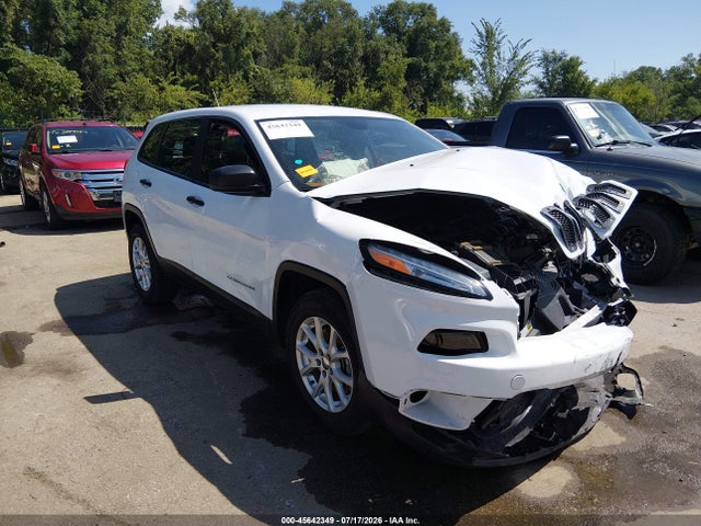 2014 Jeep Cherokee Sport მანქანა იყიდება აუქციონზე, vin: 1C4PJMAB3EW145038, აუქციონის ნომერი: 45642349