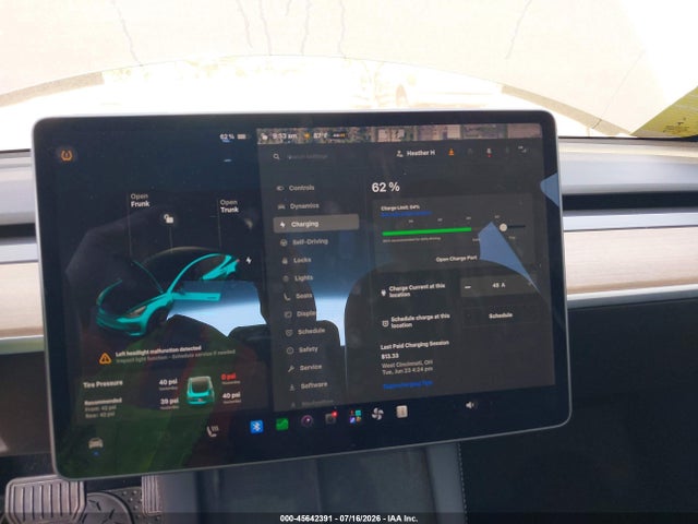 Tesla Model 3 Long Range Dual Motor All-wheel Drive 2022 5YJ3E1EB3NF174376 Image 18