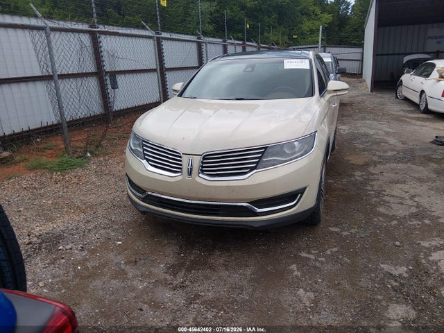 45642402 :رقم المزاد ، 2LMPJ6LR1GBL35334 vin ، 2016 Lincoln Mkx Reserve مزاد بيع