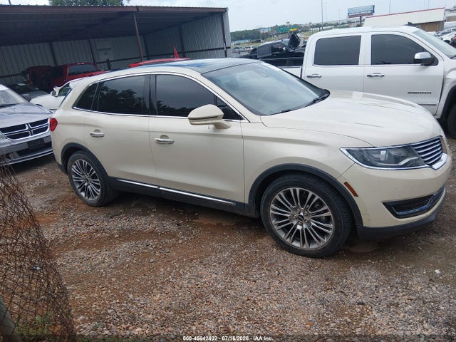 45642402 :رقم المزاد ، 2LMPJ6LR1GBL35334 vin ، 2016 Lincoln Mkx Reserve مزاد بيع