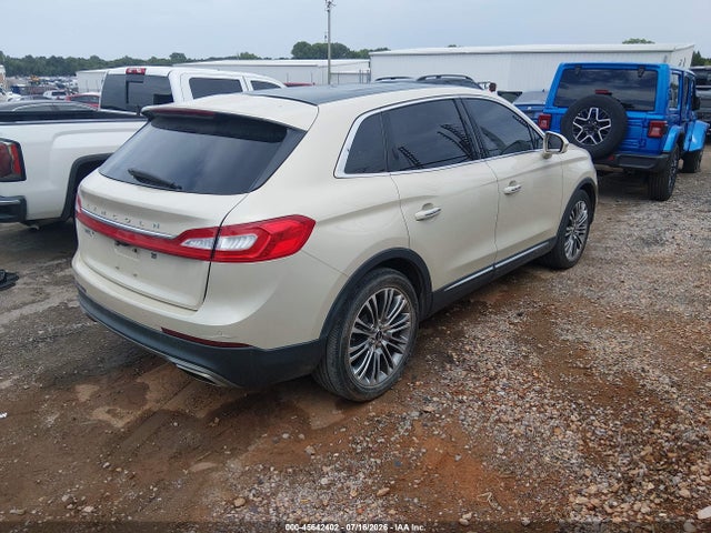 45642402 :رقم المزاد ، 2LMPJ6LR1GBL35334 vin ، 2016 Lincoln Mkx Reserve مزاد بيع
