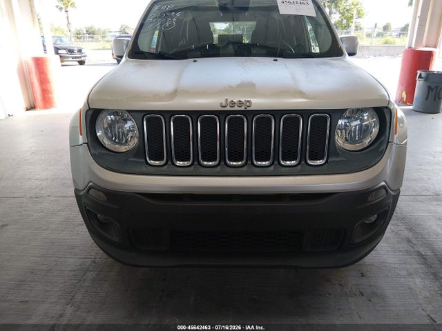 2017 Jeep Renegade Latitude მანქანა იყიდება აუქციონზე, vin: ZACCJBBBXHPG27542, აუქციონის ნომერი: 45642463
