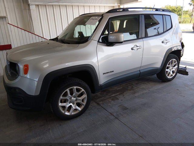 2017 Jeep Renegade Latitude მანქანა იყიდება აუქციონზე, vin: ZACCJBBBXHPG27542, აუქციონის ნომერი: 45642463