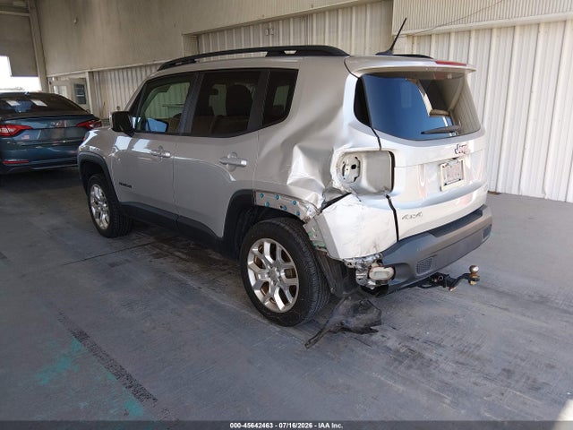 2017 Jeep Renegade Latitude მანქანა იყიდება აუქციონზე, vin: ZACCJBBBXHPG27542, აუქციონის ნომერი: 45642463